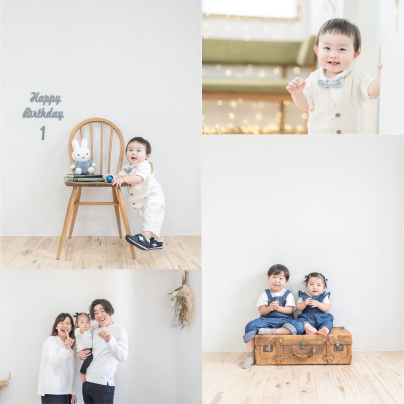 いつもの服で撮る、その子らしさを大切にした1歳の撮影